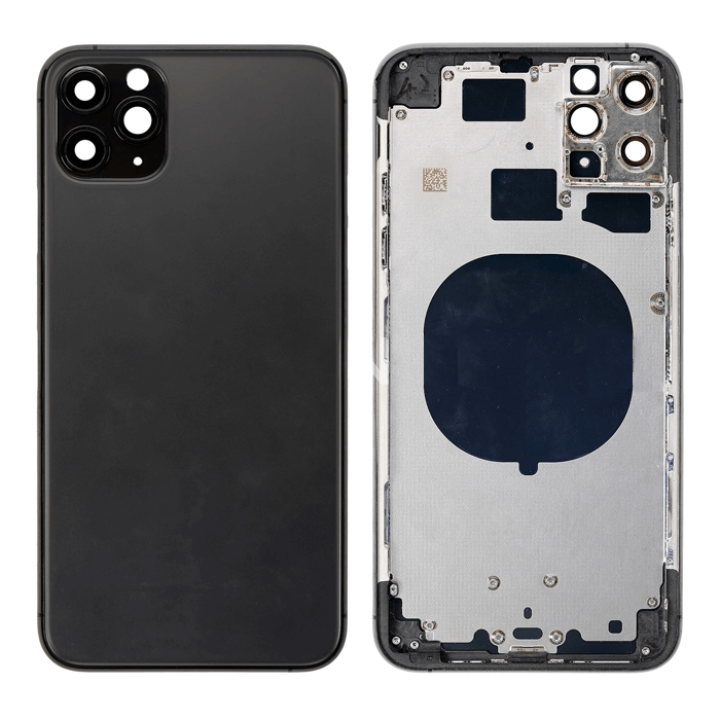 SPAREWARE®  Battery Cover Back Door Panel Body For iPhone 11 Pro Max  -Grey (COMPLETE BODY PANEL)