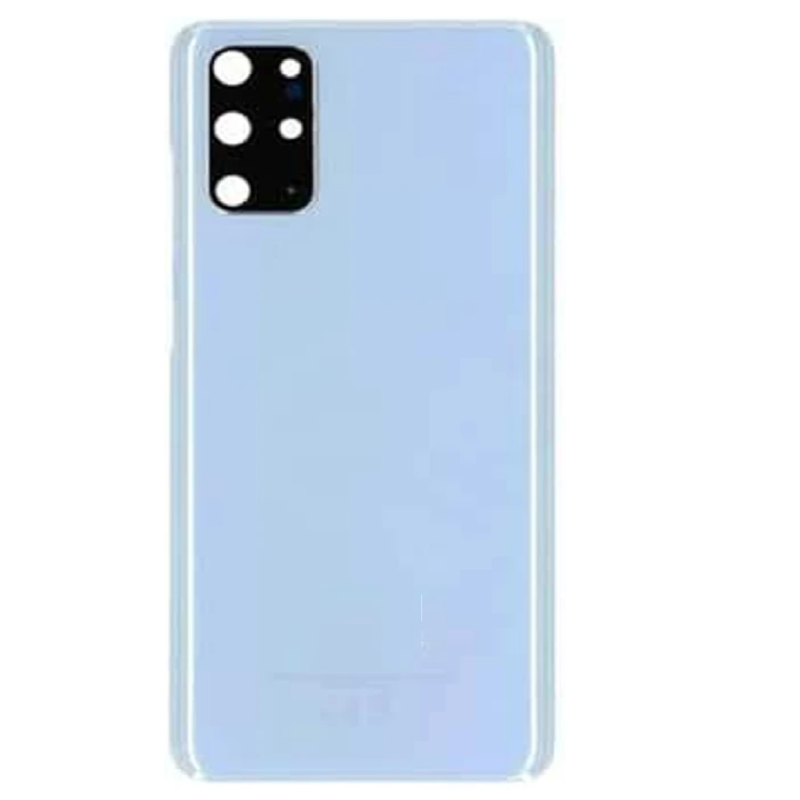 SPAREWARE® Battery Cover Back Door Body Panel For Samsung Galaxy S20 Plus -Blue (WITH CAMERA LENS)