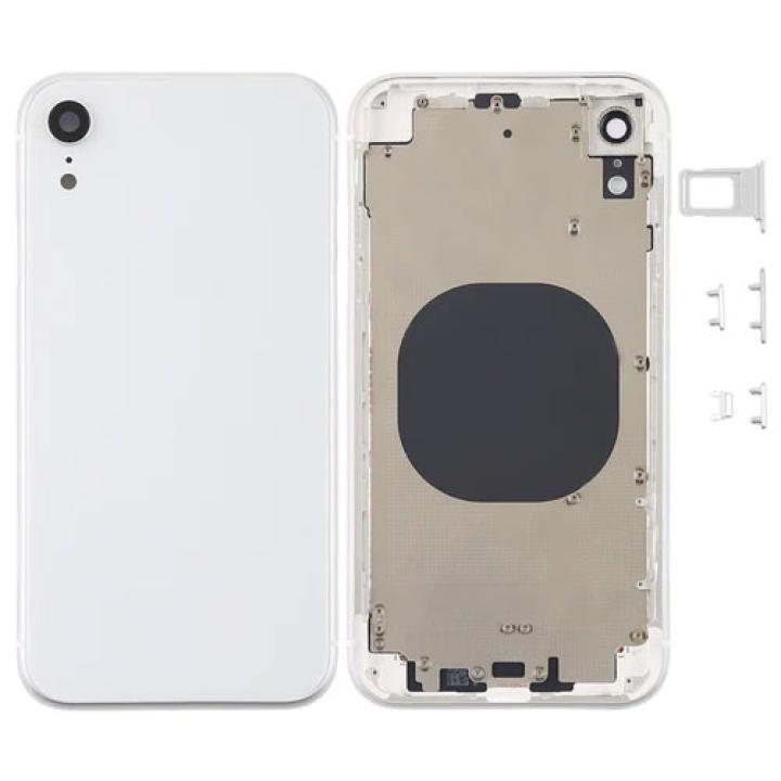 SPAREWARE®  Battery Cover Back Door Panel Body For iPhone XR -White (COMPLETE BODY PANEL)