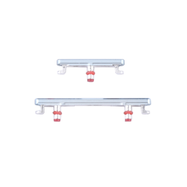 SPAREWARE® Out Key Body Side Power Volume Button For Oneplus 8T -Silver
