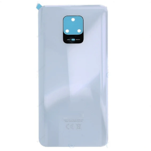 SPAREWARE® Back Panel Body Cover For Mi Redmi Note 9 Pro -White (WITH ALL LOGO)