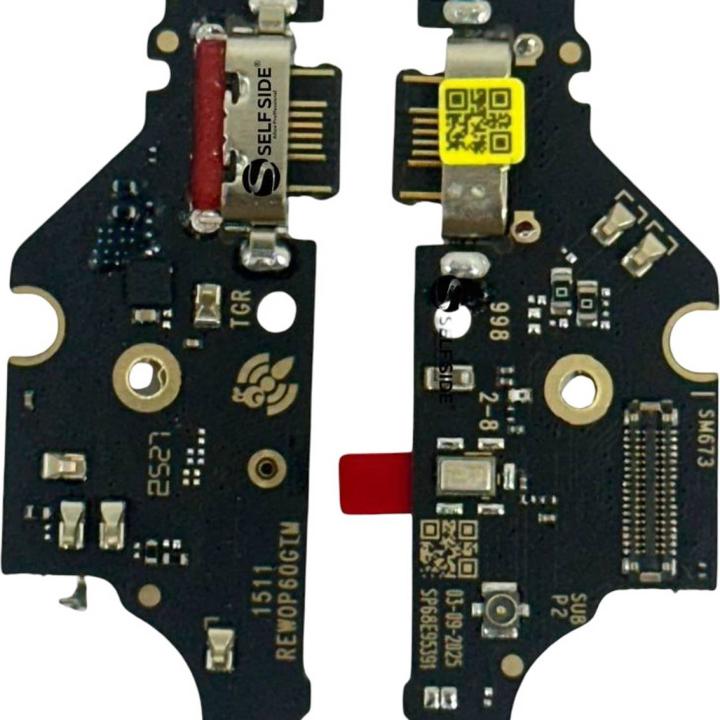 SPAREWARE Usb Charging Port Charging Pcb Connector Flex Cable Compatible For Motorola G06 Power