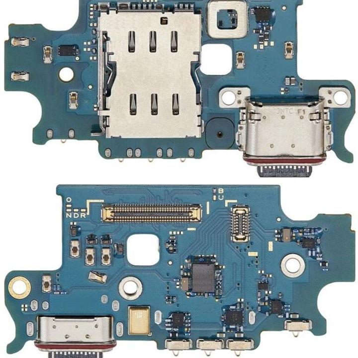SPAREWARE Usb Charging Port Charging Pcb Connector Flex Cable Compatible For Samsung Galaxy S23 Plus 5G