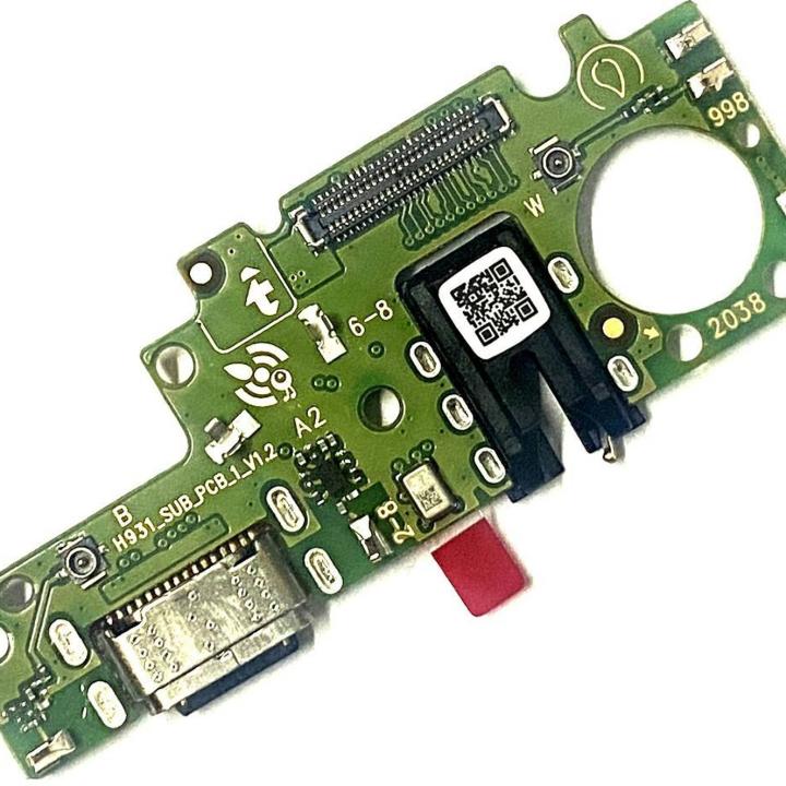 SPAREWARE USB Charging Port Charging PCB Connector Flex Cable Compatible for Tecno Camon 20 Pro 5G