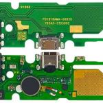 SPAREWARE USB Charging Port Charging PCB Connector Flex Cable Compatible for Vivo Y90