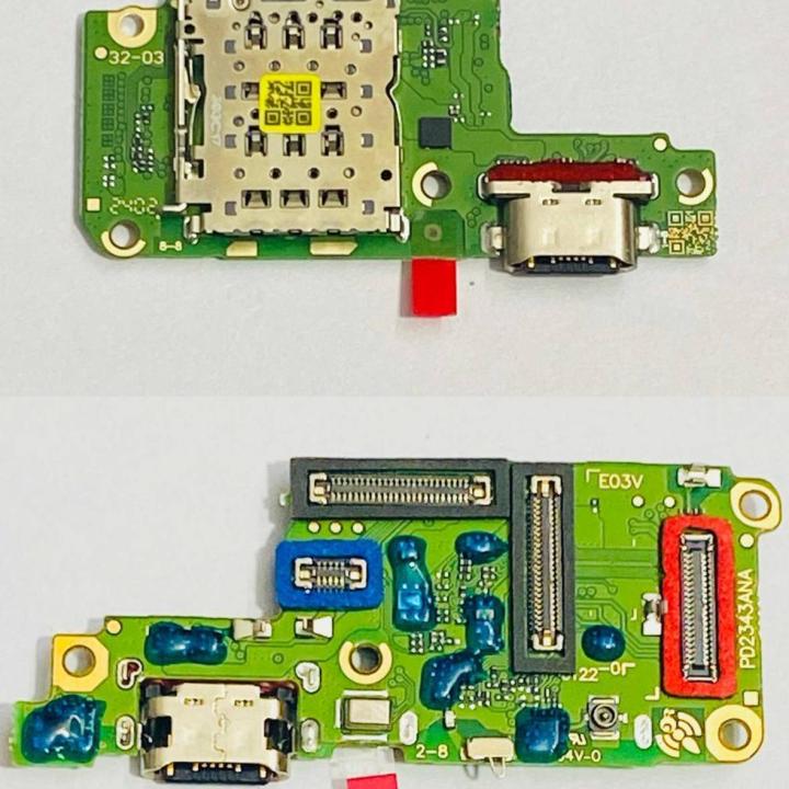 SPAREWARE USB Charging Port Charging PCB Connector Flex Cable Compatible for Vivo V30E