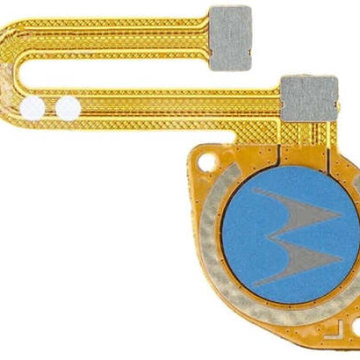 SPAREWARE Fingerprint Scanner Sensor Flex Cable Fingerprint Sensor Compatible For Motorola Moto E7 Power -Blue