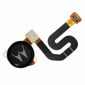SPAREWARE Fingerprint Scanner Sensor Flex Cable Fingerprint Sensor Compatible For Motorola Moto G7 Power -Black