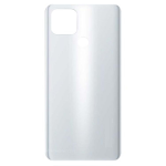SPAREWARE® Back Panel Back Door Panel Body Cover For Oppo A15 -White (WITH ALL LOGO)