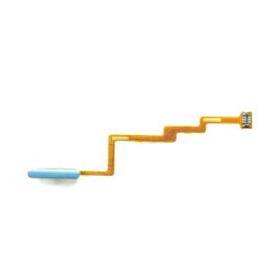 SPAREWARE® Fingerprint Sensor Flex Fingerprint Sacanner Sensor For Poco F3 -Blue