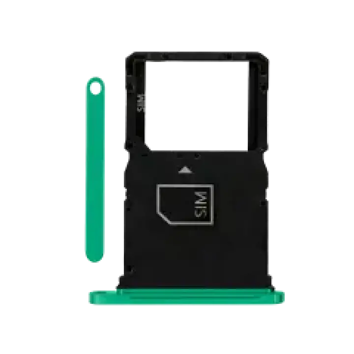SPAREWARE® Sim Card Tary Holder Sim Tray For Motorola Moto Razr 60 -Green