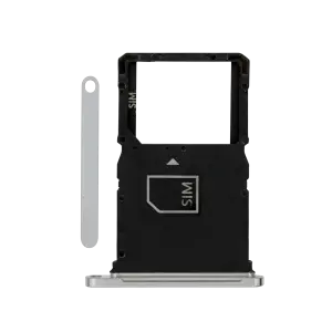 SPAREWARE® Sim Card Tary Holder Sim Tray For Motorola Moto Razr 60 -White