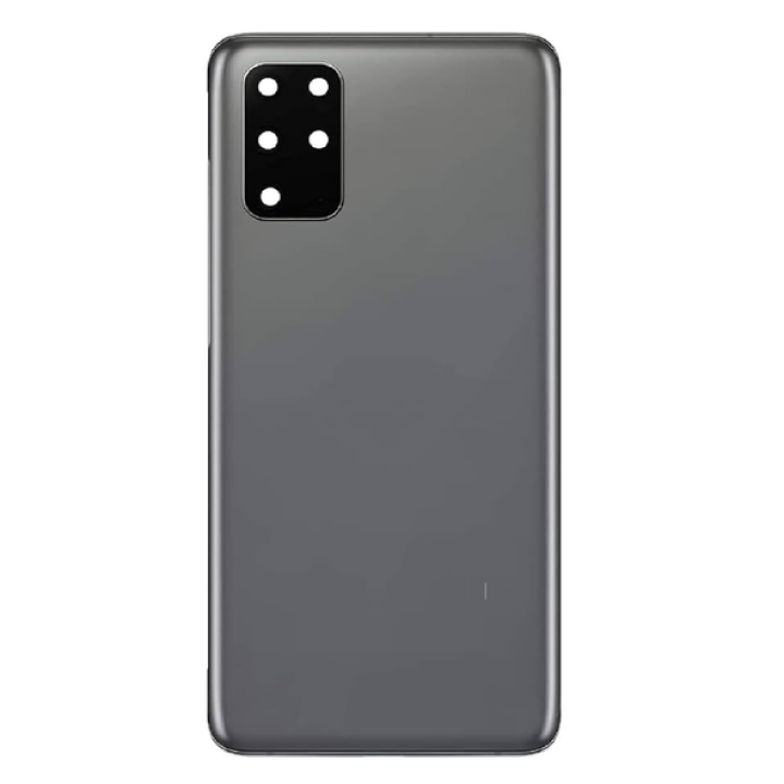 SPAREWARE® Battery Cover Back Door Body Panel For Samsung Galaxy S20 Plus -Grey (WITH CAMERA LENS)