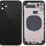 SPAREWARE®  Battery Cover Back Door Panel Body For iPhone 11 -Black  (COMPLETE BODY PANEL)