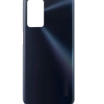SPAREWARE® Back Panel Back Door Panel Body Cover For Oppo A16 -Black (WITH ALL LOGO)