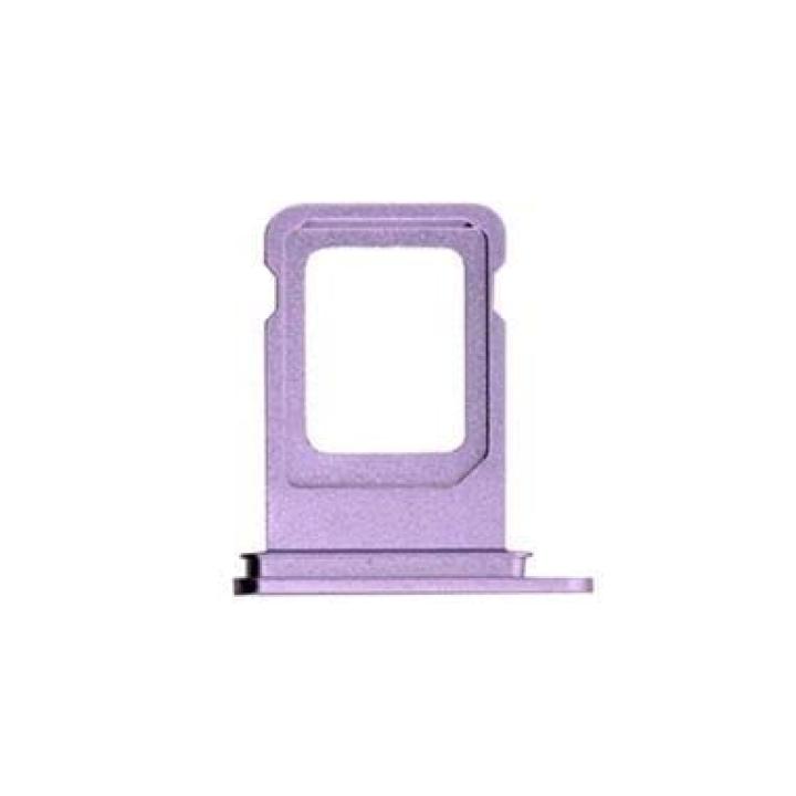 SPAREWARE® Sim Card Tray Holder Sim Tray For iPhone 12 Mini -Purple
