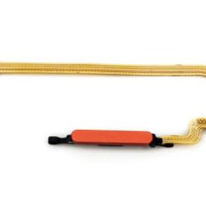 SPAREWARE® Fingerprint Sensor Flex Fingerprint Sacanner Sensor For Poco M3 -Orange