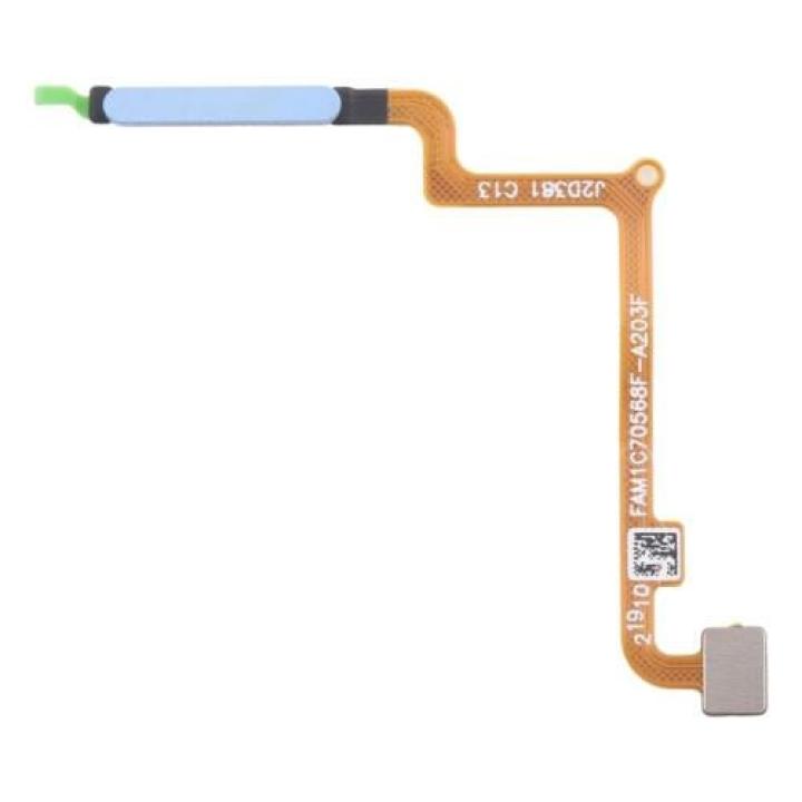 SPAREWARE® Fingerprint Sensor Flex Fingerprint Sacanner Sensor For Poco C75 4G -Blue