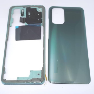 SPAREWARE® Back Panel Body Cover For Mi Redmi Note 10S -Green (MIDLE RING + BACK APNEL WITH ALL LOGO)