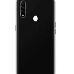 SPAREWARE® Back Panel Back Door Panel Body Cover For Oppo A31 2020 -Black (WITH ALL LOGO)