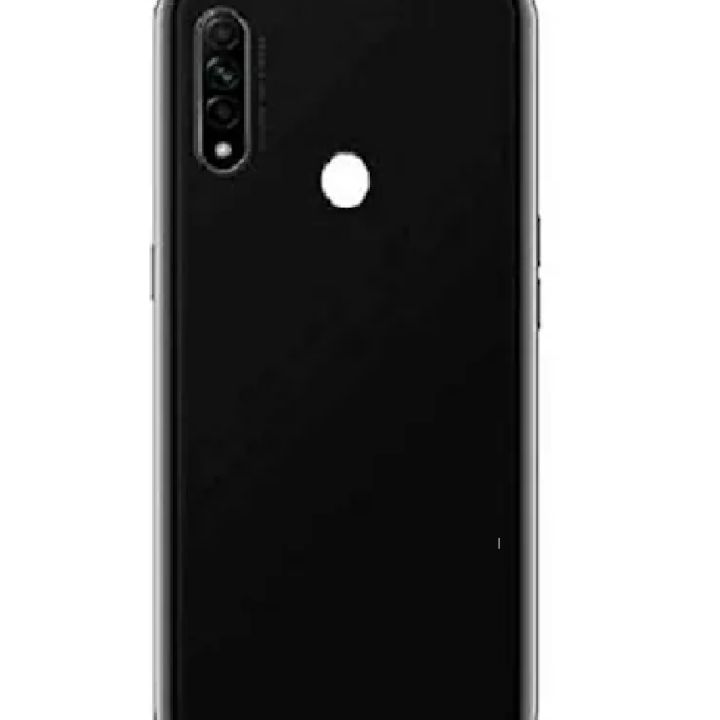 SPAREWARE® Back Panel Back Door Panel Body Cover For Oppo A31 2020 -Black (WITH ALL LOGO)