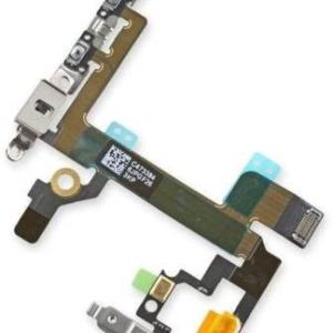 SPAREWARE® Power On Off Button Volume Up Down Button Flex Cable For iPhone 5S