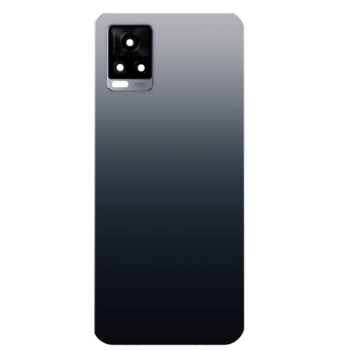 SPAREWARE® Back Door Panel Body Back Panel For Vivo V20 Pro 5G-Black(WITH CAMERA GLASS ALL LOGO)