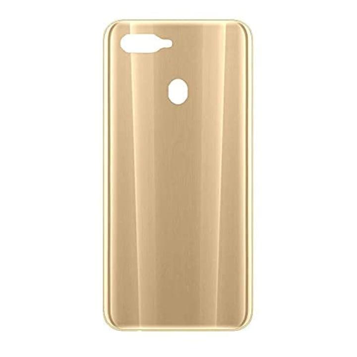 SPAREWARE® Back Panel Back Door Panel Body Cover For Oppo A5S -Gold (WITH ALL LOGO)