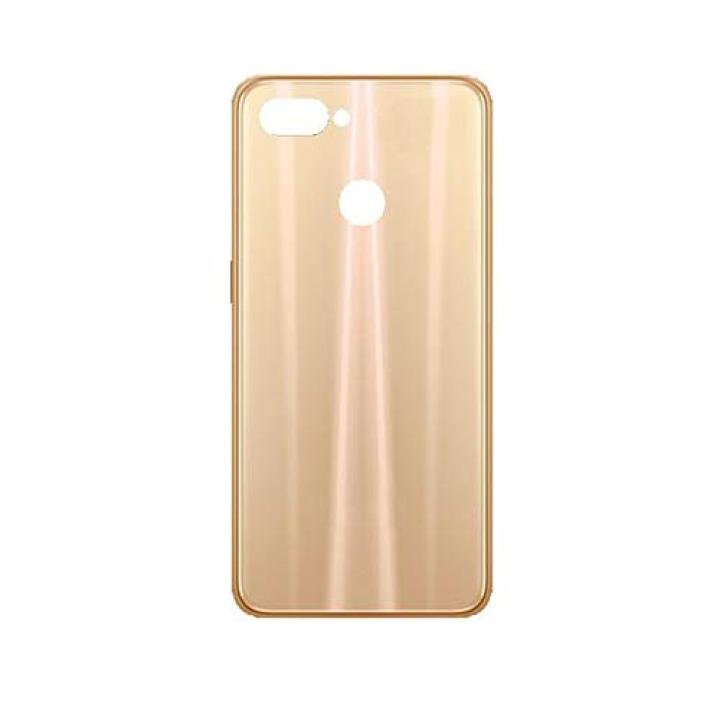 SPAREWARE® Back Panel Back Door Panel Body Cover For Realme U1 -Gold (WITH ALL LOGO)