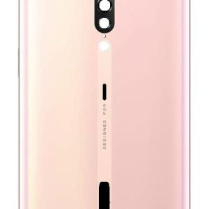 SPAREWARE® Back Panel Back Door Panel Body Cover For Oppo Reno 2 -Pink (WITH ALL LOGO)