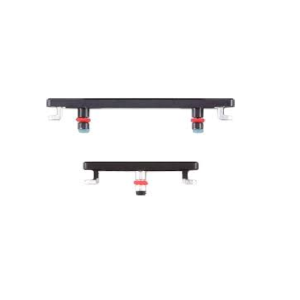 SPAREWARE® Out Key Body Side Power Volume Button For Oneplus 8 -Black