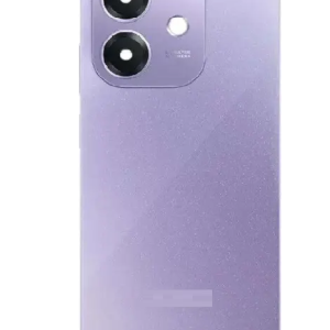 SPAREWARE® Back Panel Back Door Panel Body Cover For Oppo A3X 4G -Purple (CAMERA LENS & WITH ALL LOGO)