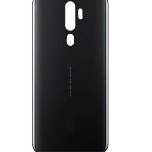 SPAREWARE® Back Panel Back Door Panel Body Cover For Oppo A9 2020 -Black (WITH ALL LOGO)