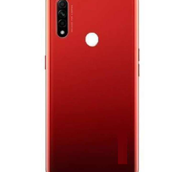 SPAREWARE® Back Panel Back Door Panel Body Cover For Oppo A31 2020 -Red (WITH ALL LOGO)