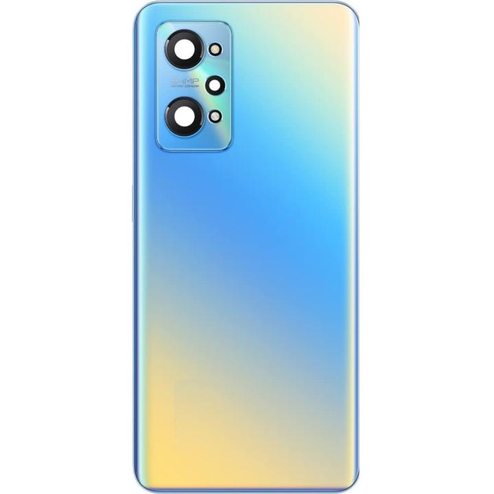 SPAREWARE® Back Panel Back Door Panel Body Cover For Realme Gt Neo 2 -Blue (CAMERA GLASS LENS OR WITH ALL LOGO)