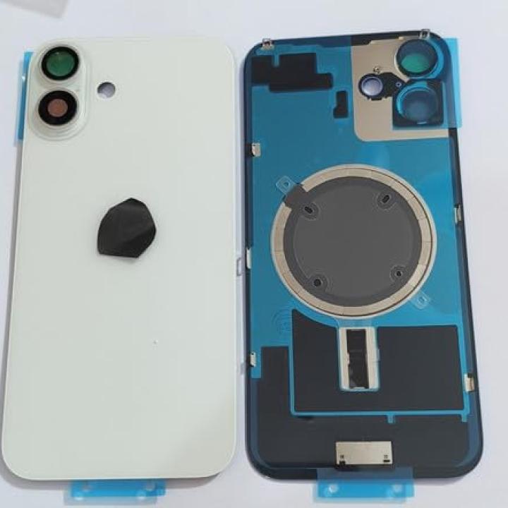 SPAREWARE®  Battery Cover Back Door Panel Body For iPhone 16 -White