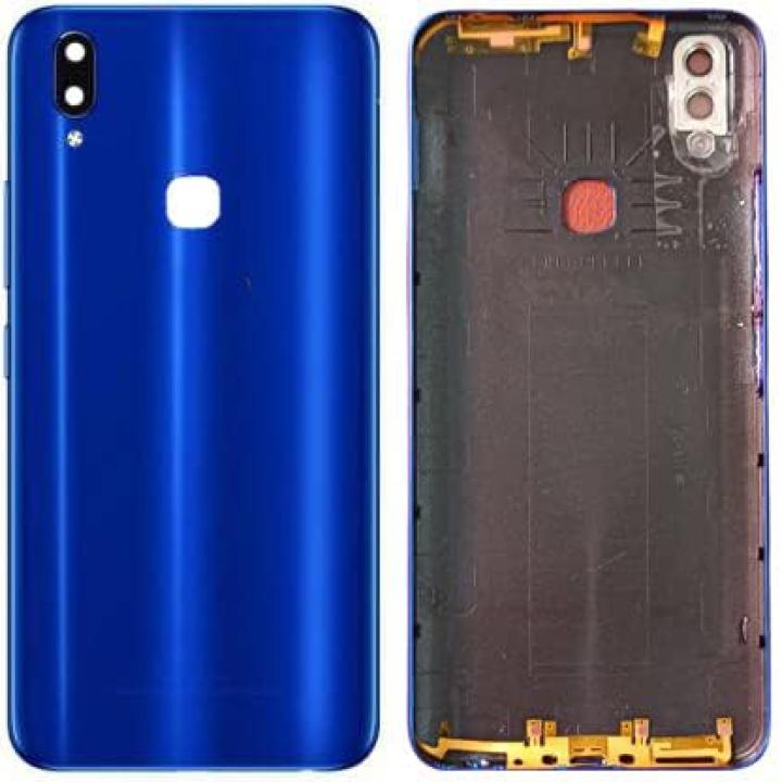 SPAREWARE® Back Door Panel Body Back Panel For Vivo V9 Youth  -Blue (WITH ALL LOGO)