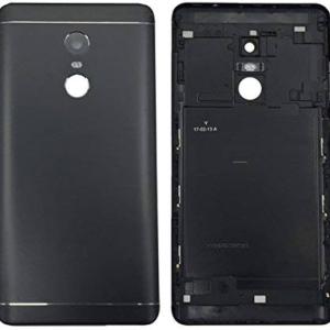 SPAREWARE® Back Panel Body Cover For Mi Redmi Note 4 -Black (WITH ALL LOGO)
