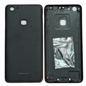 SPAREWARE® Back Door Panel Body Back Panel For Vivo V7 Plus -Black (WITH ALL LOGO)