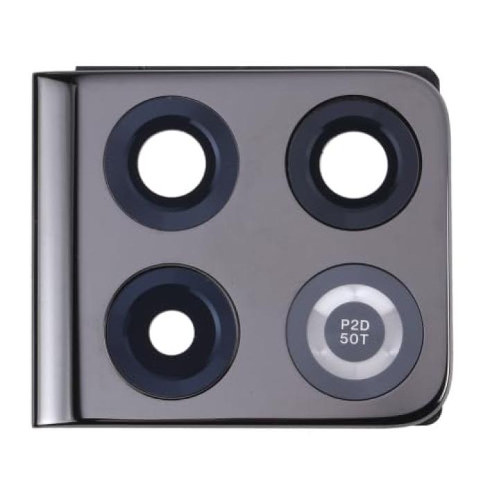 SPAREWARE® Original Camera Lens With Complete Camera Frame For Oneplus 10 Pro -Black