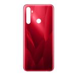 SPAREWARE® Back Panel Back Door Panel Body Cover For Realme 5S -Red (WITH ALL LOGO)