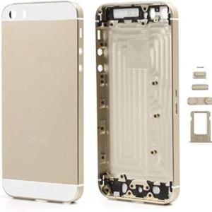 SPAREWARE® Replacement Back panel Back Body Panel For iPhone 5S -Gold (WITH ALL LOGO)