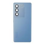 SPAREWARE® Back Door Panel Body Back Panel For Vivo V27/Vivo V27 Pro -Blue (WITH CAMERA GLASS ALL LOGO)