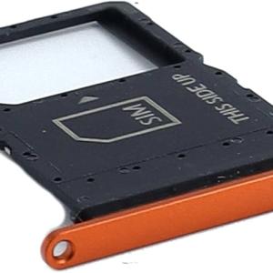 SPAREWARE® Sim Card Tary Holder Sim Tray For Motorola Moto Razr 50 -Orange
