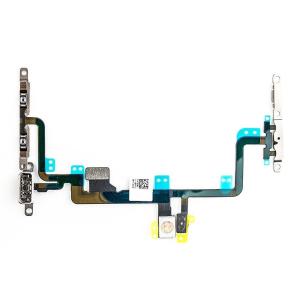 SPAREWARE® Power On Off Button Volume Up Down Button Flex Cable For iPhone 7 Plus