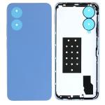 SPAREWARE® Back Panel Back Door Panel Body Cover For Oppo A17 -Blue (WITH ALL LOGO)