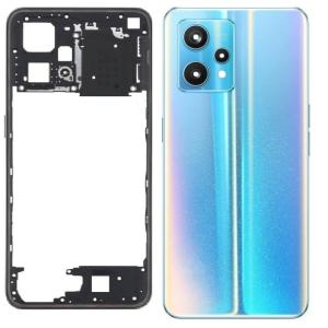 SPAREWARE® Back Panel Back Door Panel Body Cover For Realme 9 Pro 5G -Blue (MIDDLE RING BACK PANEL WITH ALL LOGO)