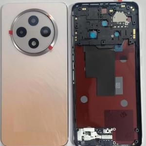 SPAREWARE® Back Panel Back Door Panel Body Cover For Oppo F27 -Gold (MIDDLE RING + BACK PANEL ALL LOGO)