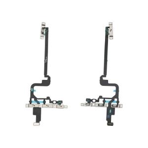 SPAREWARE® Power On Off Button Volume Up Down Button Flex Cable For iPhone 15 Pro Max