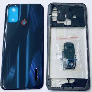 SPAREWARE® Back Panel Back Door Panel Body Cover For Oppo A53 2020 -Black(MIDDLE RING BACK SIDE BUTTON CAMERA LENS OR LOGO)